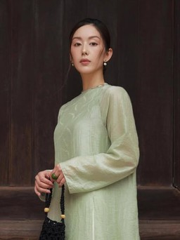 Sắc xanh lá xuất hiện trên những thiết kế truyền thống đón xuân rực rỡ