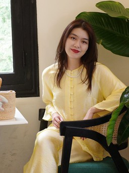 Tết này, chị em 'phải lòng' chiếc áo bà ba