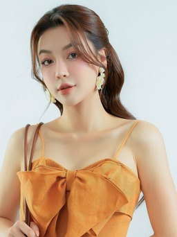 Trang phục vải đũi thoải mái trong phong cách thường ngày