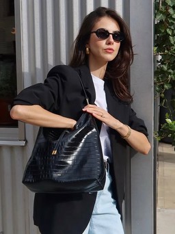 Ngày nào cũng đẹp khi diện quần jeans, sơ mi và blazer