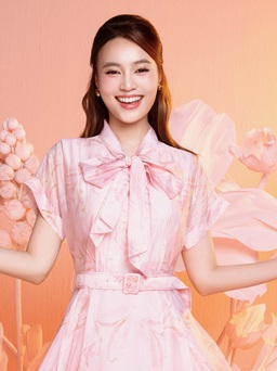 Sắc hồng 'chiếm sóng', khi sự ngọt ngào lên ngôi