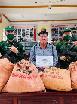 Bắt người đàn ông chở gần 100 kg thuốc nổ ra biển đặc khu Lý Sơn