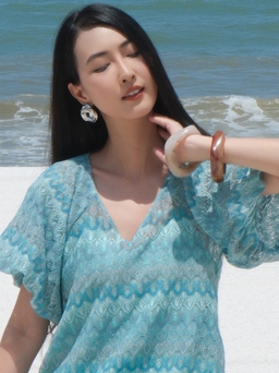 Tỏa sáng trong chuyến đi biển mùa hè cùng váy maxi