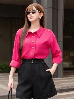 Diện trang phục casual đơn giản nhưng không đơn điệu