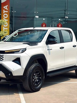 Bộ đôi xe bán tải Ford Ranger, Toyota Hilux đều thuộc nhóm ô tô tải thông dụng