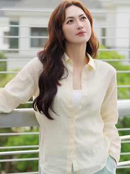 Áo sơ mi mỏng nhẹ cho ngày hè thanh lịch