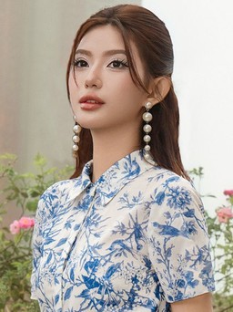 Đơn giản mà đẹp, sang với váy sơ mi, váy họa tiết