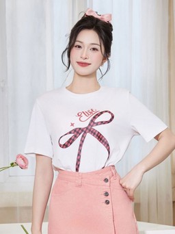 Áo thun trắng đem lại sự thoải mái cho cả ngày dài