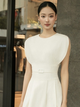 'Giải nhiệt' ngày nắng từ những chiếc váy trắng