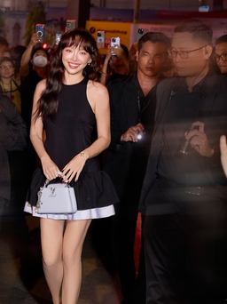 Tóc Tiên chuyển hướng phong cách, gây ấn tượng tại thảm đỏ