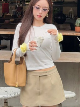 Từ công sở đến dạo phố, chân váy chữ A 'cân' mọi phong cách