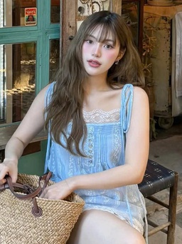 Nét điệu đà từ những chiếc áo thắt nơ vai