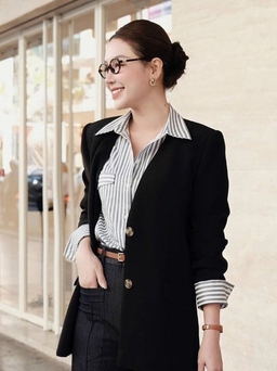 Áo cổ đức chuyên nghiệp cho quý cô công sở