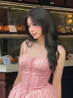 Hóa thành nàng thơ ngọt ngào cùng đầm hai dây dáng xòe