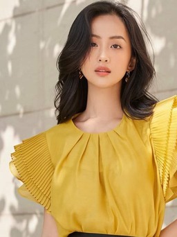 Khoe nét duyên dáng với kiểu áo cánh tiên