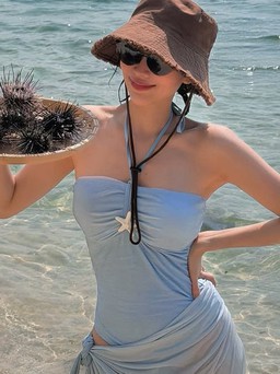 Bỏ qua bikini, nàng vẫn tỏa sáng với loạt trang phục đi biển cuốn hút