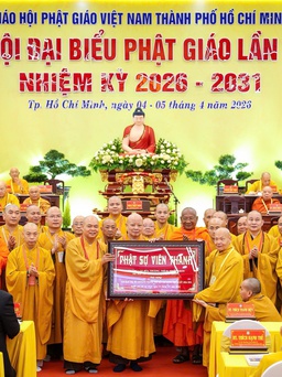 Hòa thượng Thích Lệ Trang làm Trưởng ban Trị sự Giáo hội Phật giáo Việt Nam TP.HCM