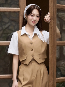 Bản phối nâu - trắng cho ngày nắng, chiếm trọn mọi ánh nhìn