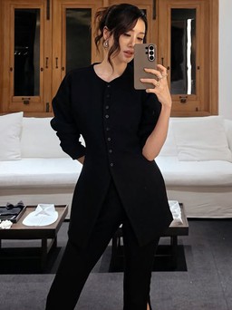 Chinh phục phong cách thời thượng nhờ trang phục màu đen