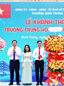 TP.HCM khánh thành trường THCS xây dựng theo mô hình trường tiên tiến, hội nhập quốc tế