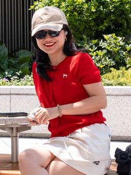 Nổi bật xuống phố với những trang phục tông màu nóng