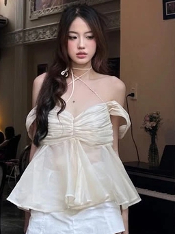 Mùa hè rực rỡ cùng những chiếc áo babydoll mát mẻ