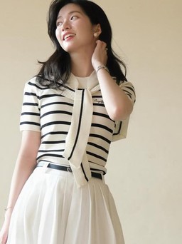 Chân váy xếp ly: Điểm nhấn thanh lịch cho tủ đồ mùa mới