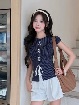 Lột xác diện mạo cùng trang phục thắt nơ tinh tế
