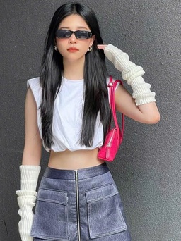 Làm mới tủ đồ mùa hè với chân váy chữ A năng động