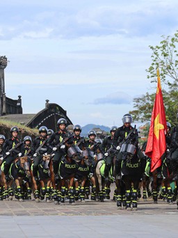 Đoàn kỵ binh của Bộ Công an sẽ đến Huế biểu diễn