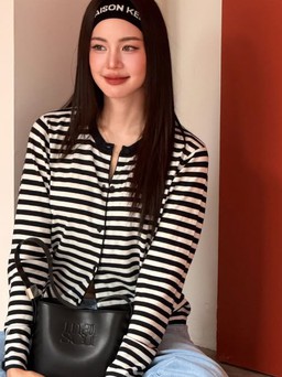Khi cardigan mỏng trở thành 'trợ thủ' chống nắng đầy phong cách
