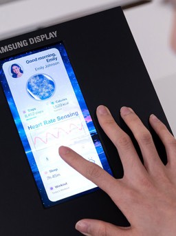Samsung giới thiệu màn hình OLED tích hợp cảm biến theo dõi sức khỏe