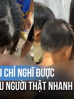 ‘Nghẹt thở’ khoảnh khắc nữ giảng viên điều dưỡng cấp cứu bé trai đuối nước