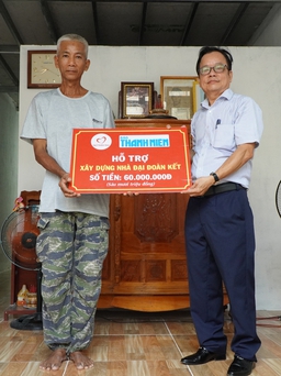 Báo Thanh Niên bàn giao nhà cho hộ dân đồng bào Khmer khó khăn