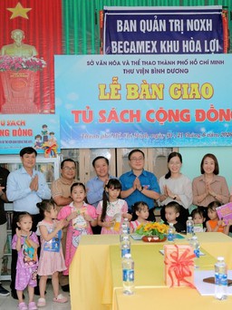 'Tủ sách cộng đồng' về với khu nhà trọ, lan tỏa văn hóa đọc