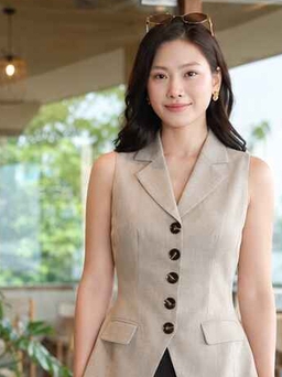 Diện áo gile mùa thu, tôn dáng mà không lo bị 'đứng tuổi'