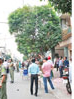 Gặp họa khi treo đèn Giáng sinh