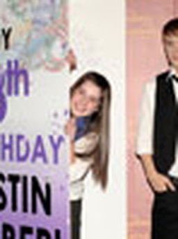 Tưng bừng sinh nhật tuổi 18 của Justin Bieber