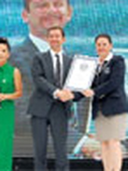 Một kỷ lục Guinness thế giới mới vừa được xác lập tại Việt Nam