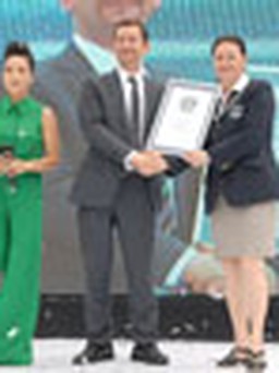 Bột giặt Ariel Mới xác lập Kỷ lục Guinness Thế giới tại TP.HCM