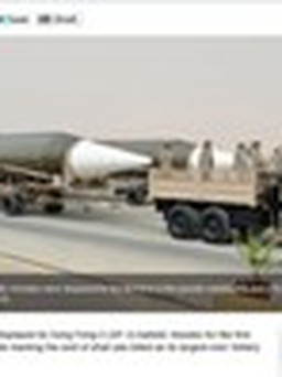 Ả Rập Xê Út khoe tên lửa ‘made in China’ để dằn mặt Iran?