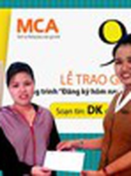 Viettel trao thưởng cho khách hàng sử dụng dịch vụ MCA
