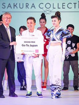 Hoàng Tuân chiến thắng cuộc thi thiết kế thời trang Sakura Collection 2014