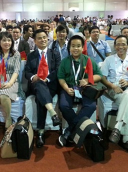 Đỗ Nhật Nam: Tự hào là trẻ em Việt Nam phát biểu tại hội nghị nha khoa quốc tế