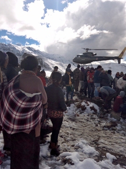 Nepal giải cứu 518 người trong vụ bão tuyết