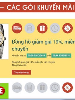 Ngày mua sắm trực tuyến ở Việt Nam đạt doanh số 'khủng'