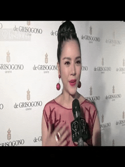 Lý Nhã Kỳ "khoe" là Đại sứ du lịch Việt Nam trên Fashion TV