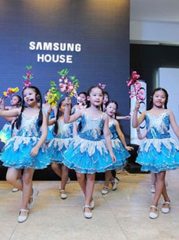 Thùy Lâm, Ngọc Thảo rạng rỡ tham dự tiệc cảm ơn tại Samsung House