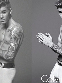 Justin Bieber bị tố 'độn cậu nhỏ' trong quảng cáo đồ lót