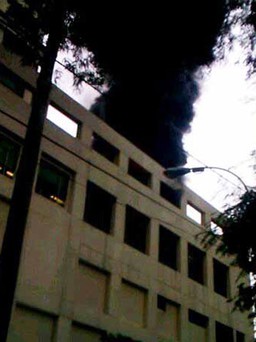 Khách sạn 5 sao Sofitel bị cháy